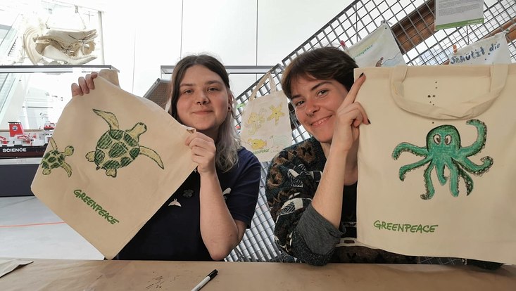 Vera Schmidt bei Lucy im Ozeaneum Stralsund