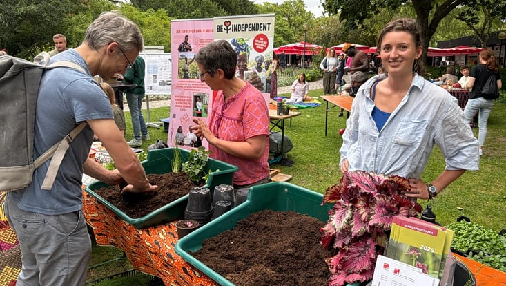 Städtepartnerschaft Dar es Salaam in Planten un Blomen